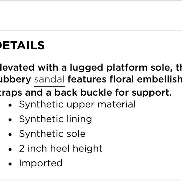 Betsey Johnson Frankee bead embellished platform sandals, size 8.5, NIB - Picture 10 of 12